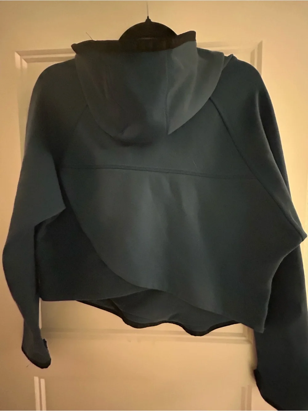 Nike Tech Fleece Buttertly Asymmetrical Full Zip Hoodie Hoodie Teal Blue